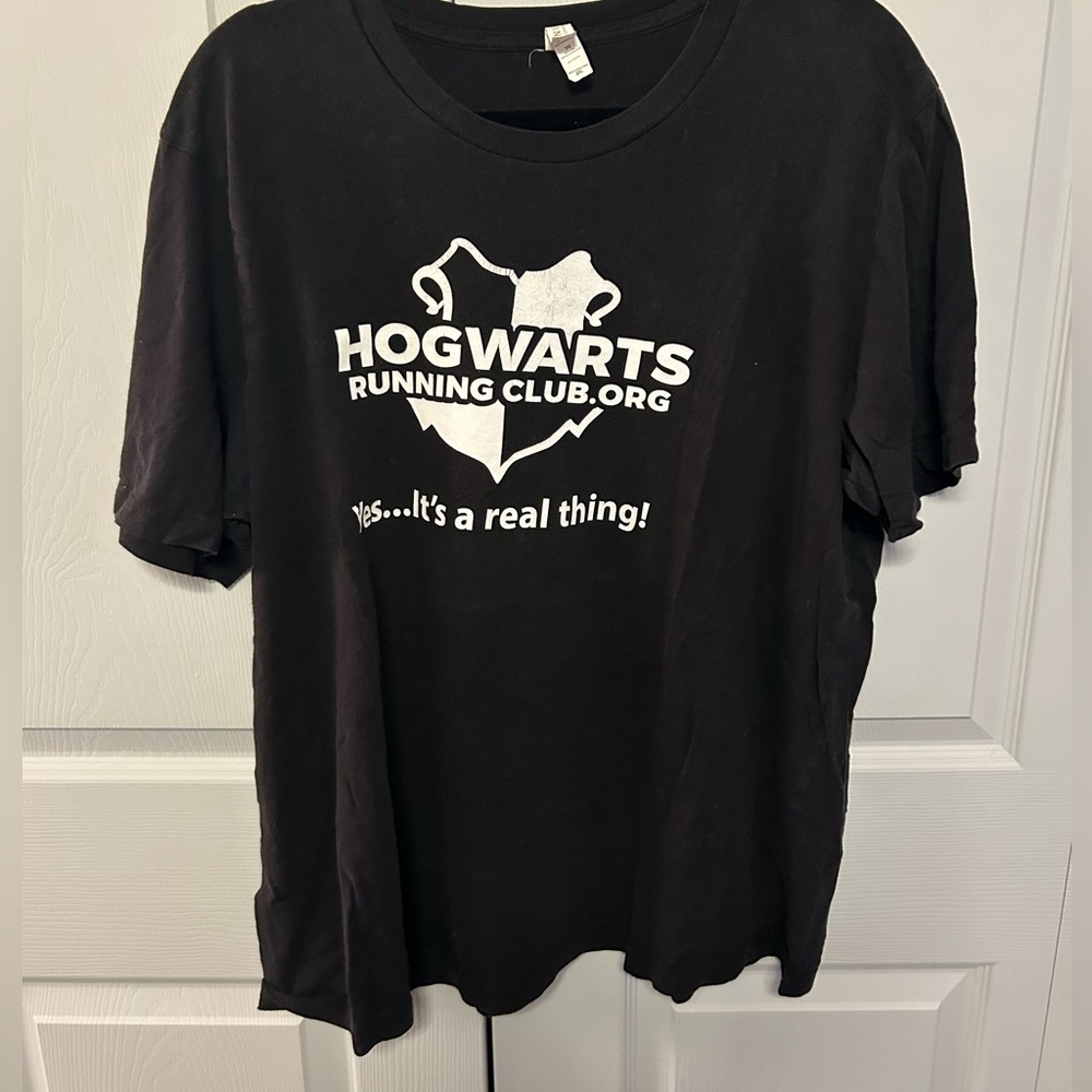Hogwarts Running Club T-shirt Unisex Sz XXL
